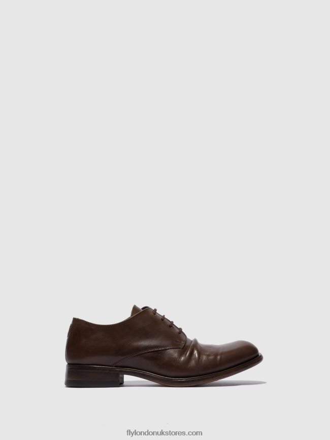 Lace-up Shoes MASK576 Men Fly London 4V24RT832 ECO MOCCA