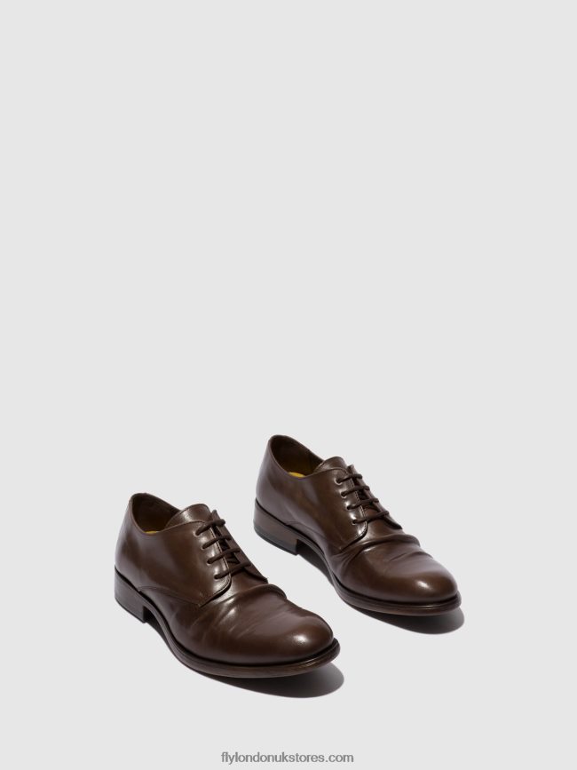 Lace-up Shoes MASK576 Men Fly London 4V24RT832 ECO MOCCA