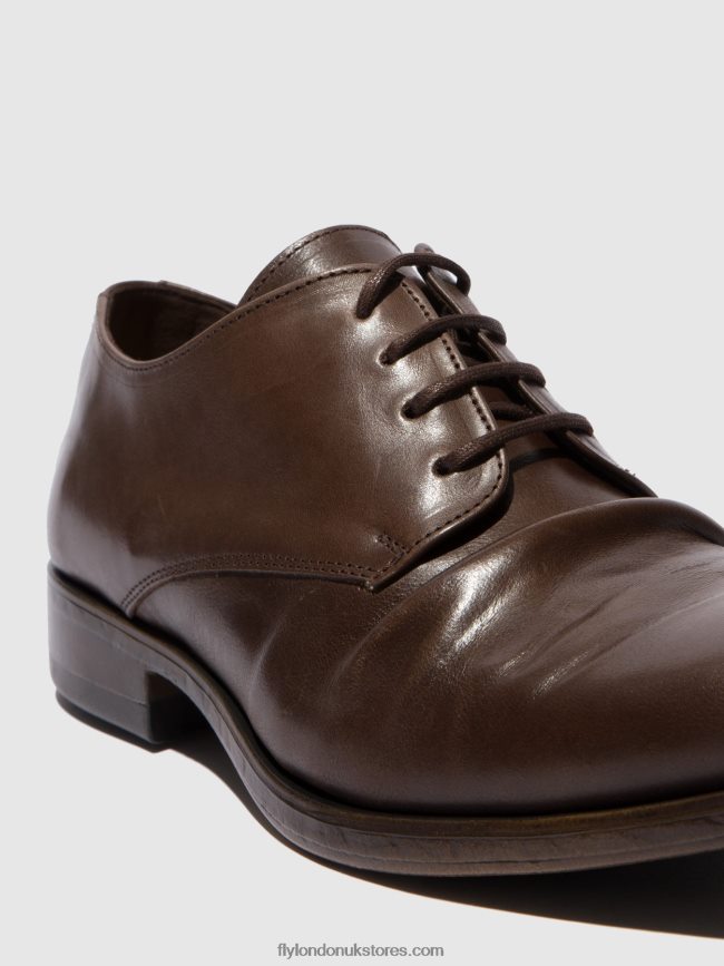 Lace-up Shoes MASK576 Men Fly London 4V24RT832 ECO MOCCA