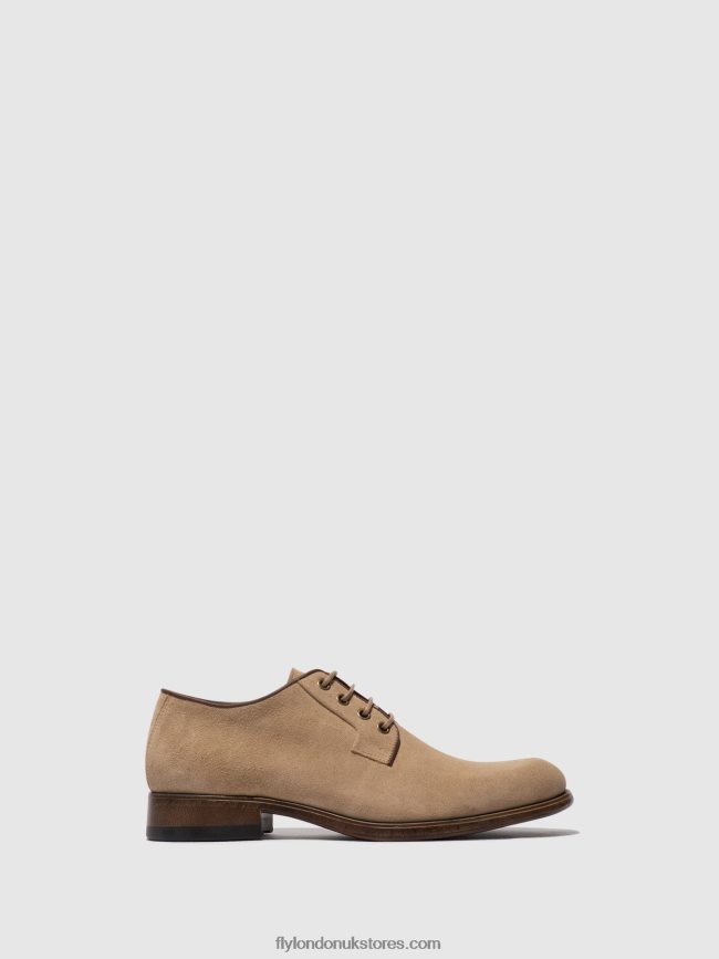 Lace-up Shoes MASO957 Men Fly London 4V24RT821 BEIGE