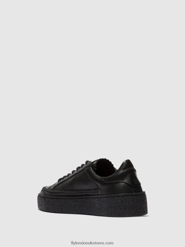 Lace-up Shoes RONN519 Men Fly London 4V24RT825 BLACK