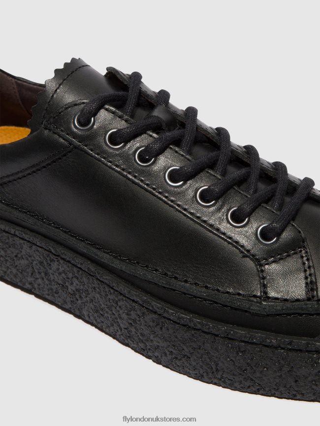 Lace-up Shoes RONN519 Men Fly London 4V24RT825 BLACK