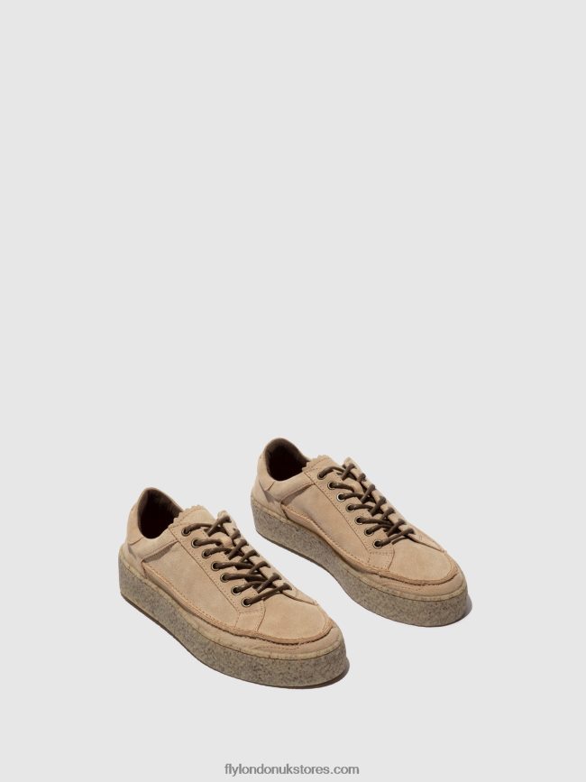 Lace-up Shoes RONN519 Men Fly London 4V24RT829 BEIGE