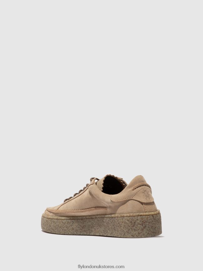 Lace-up Shoes RONN519 Men Fly London 4V24RT829 BEIGE