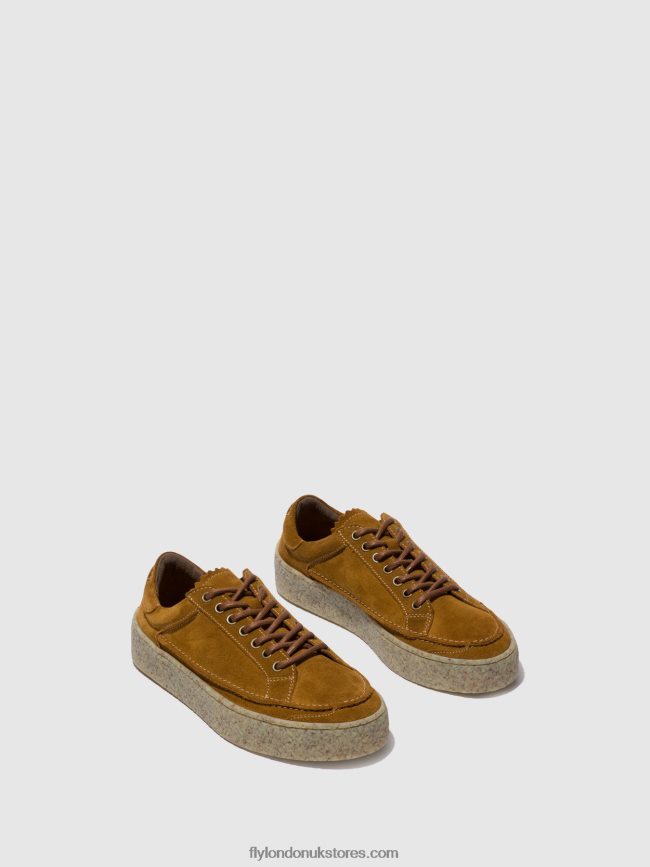 Lace-up Shoes RONN519 Men Fly London 4V24RT831 TAN