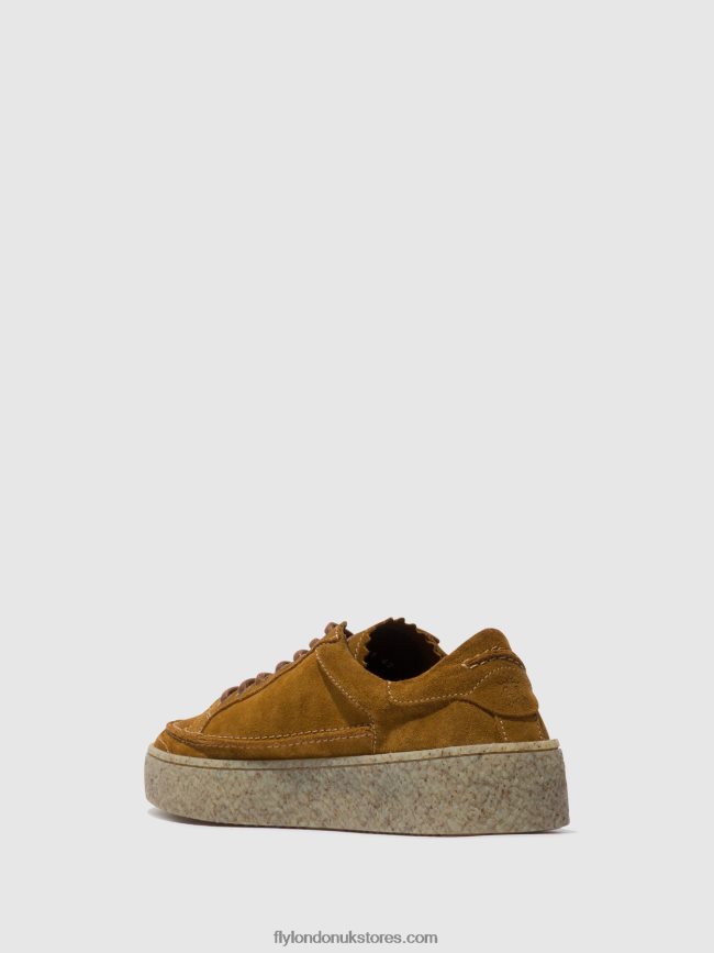 Lace-up Shoes RONN519 Men Fly London 4V24RT831 TAN