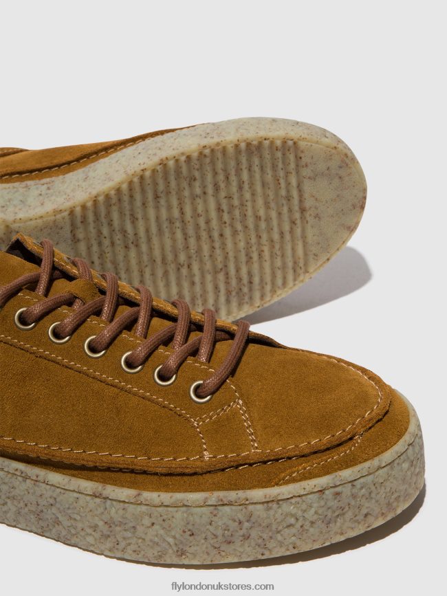 Lace-up Shoes RONN519 Men Fly London 4V24RT831 TAN