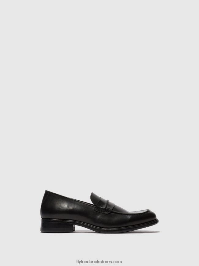 Loafers Shoes MEBO956 Men Fly London 4V24RT816 BLACK