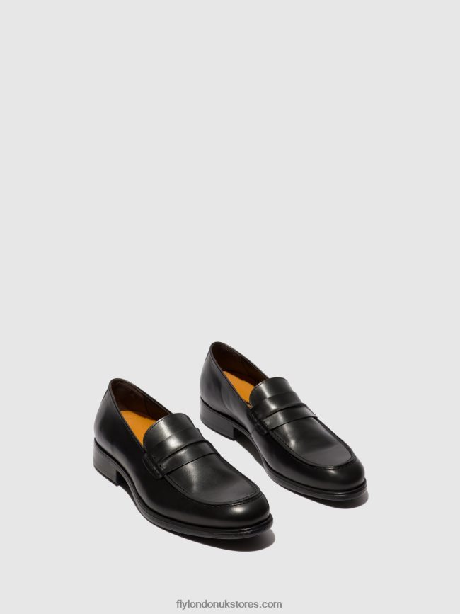 Loafers Shoes MEBO956 Men Fly London 4V24RT816 BLACK