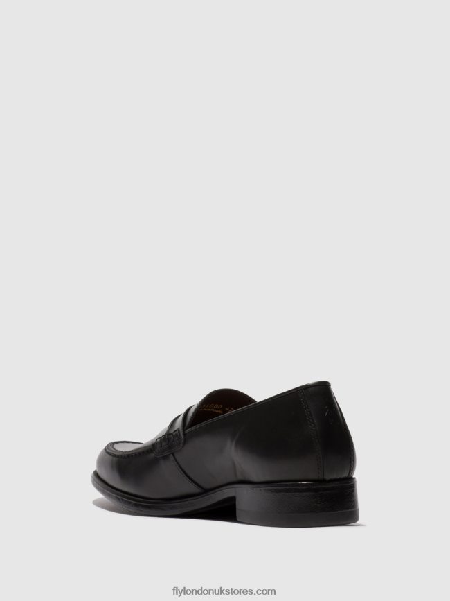 Loafers Shoes MEBO956 Men Fly London 4V24RT816 BLACK