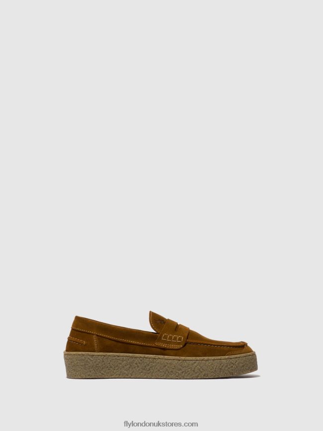 Slip-on Shoes ROEL517 Men Fly London 4V24RT826 TAN