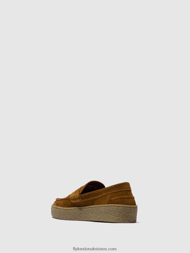 Slip-on Shoes ROEL517 Men Fly London 4V24RT826 TAN