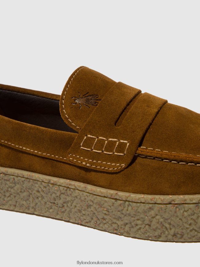Slip-on Shoes ROEL517 Men Fly London 4V24RT826 TAN