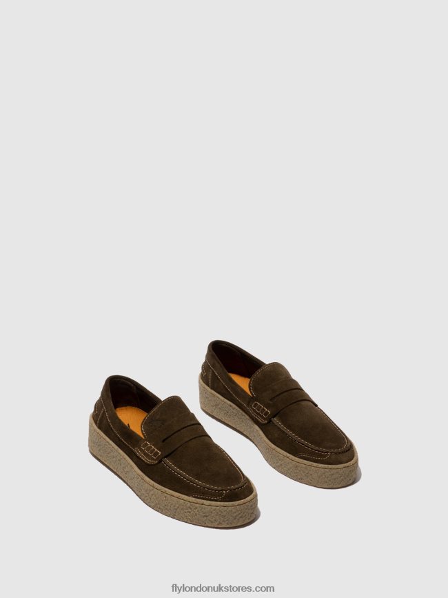 Slip-on Shoes ROEL517 Men Fly London 4V24RT827 SLUDGE
