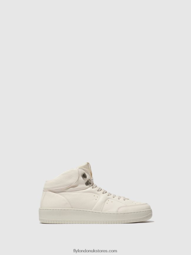 Hi-Top Trainers BEAT514 Men Fly London 4V24RT839 OFFWHITE