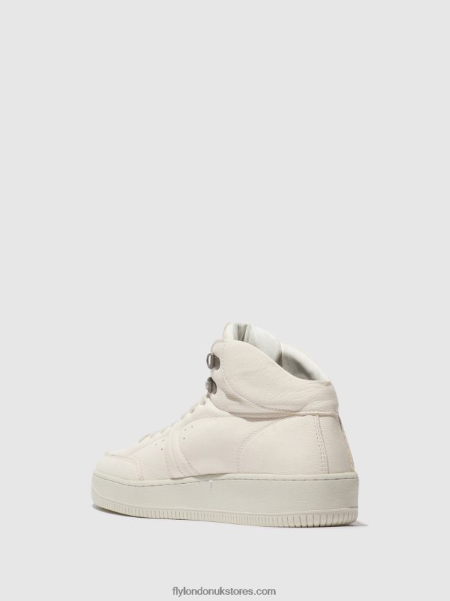 Hi-Top Trainers BEAT514 Men Fly London 4V24RT839 OFFWHITE