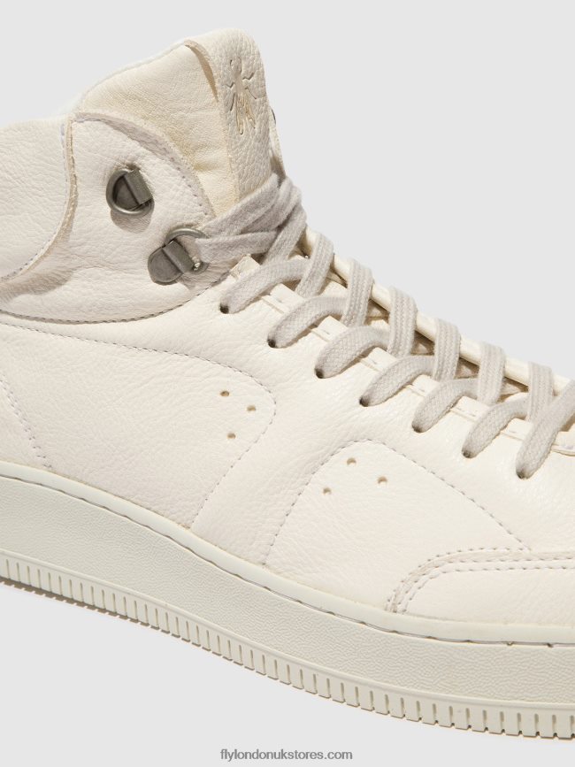Hi-Top Trainers BEAT514 Men Fly London 4V24RT839 OFFWHITE