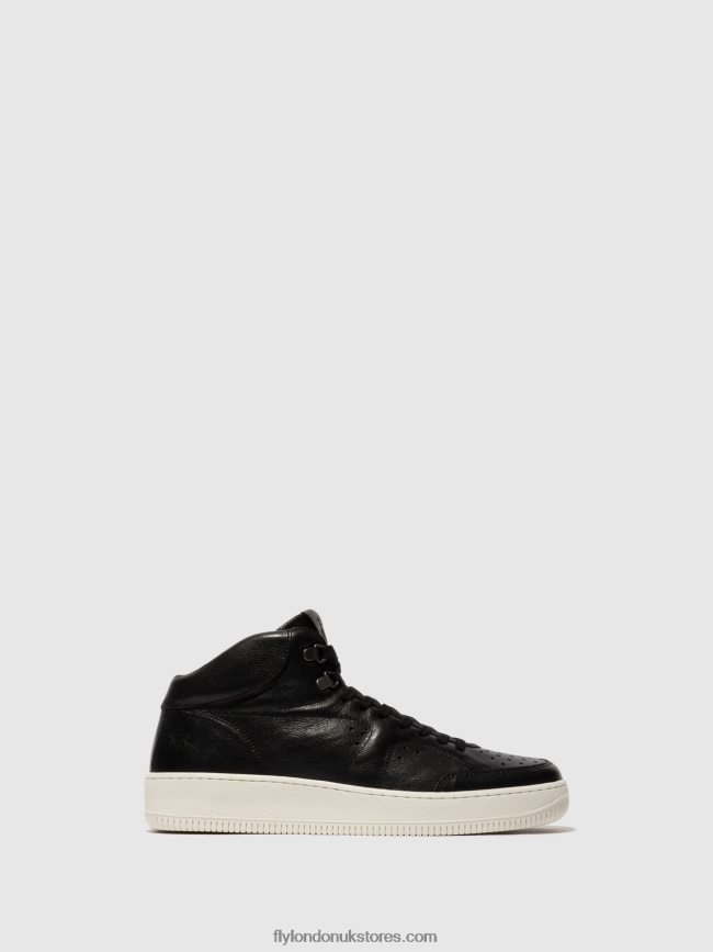 Hi-Top Trainers BEAT514 Men Fly London 4V24RT841 BLACK