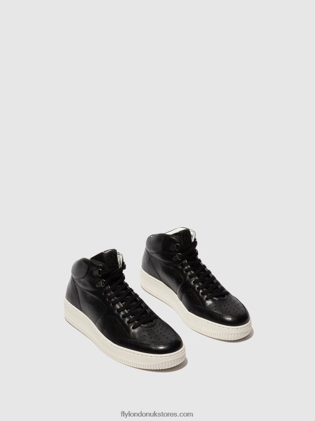 Hi-Top Trainers BEAT514 Men Fly London 4V24RT841 BLACK