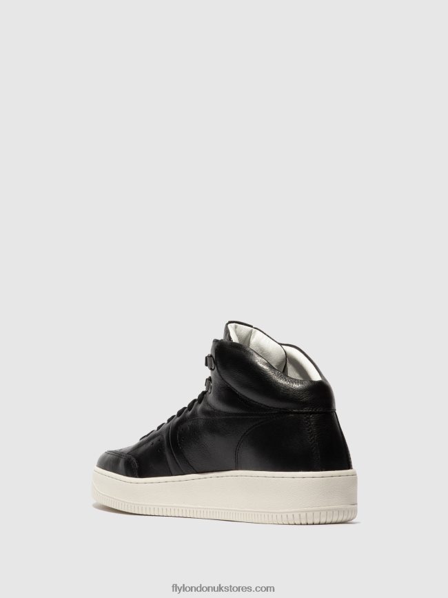 Hi-Top Trainers BEAT514 Men Fly London 4V24RT841 BLACK