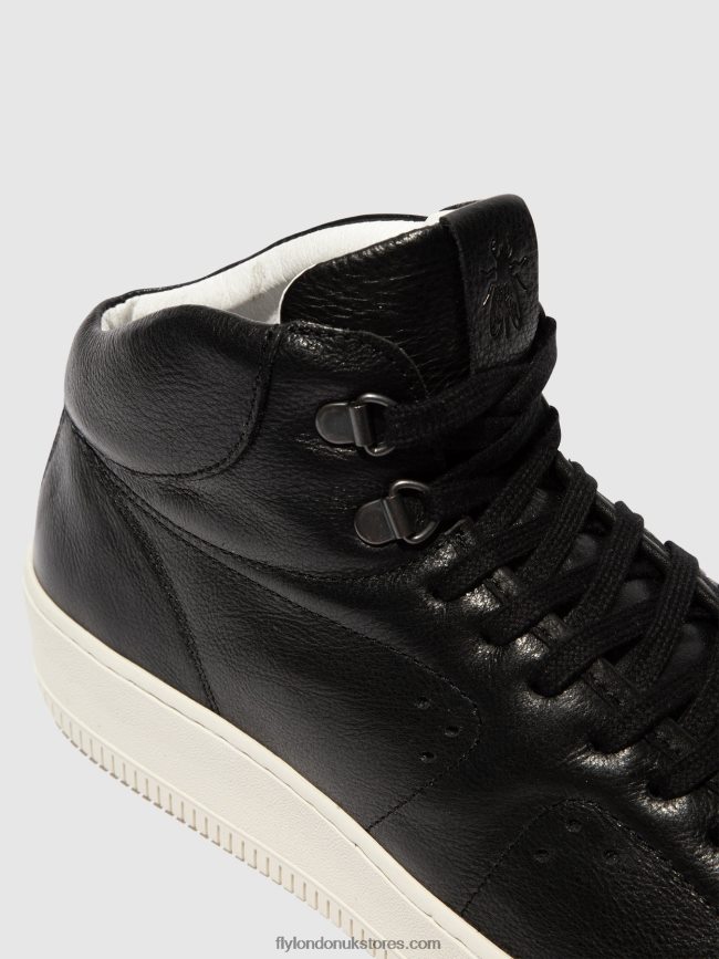 Hi-Top Trainers BEAT514 Men Fly London 4V24RT841 BLACK