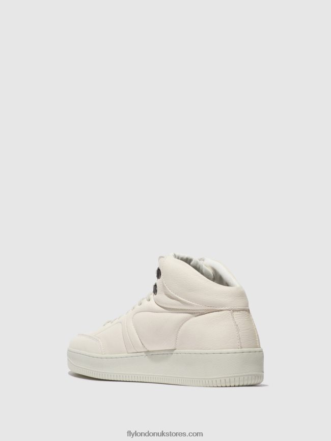 Lace-up Trainers BEAP543 Men Fly London 4V24RT834 OFFWHITE