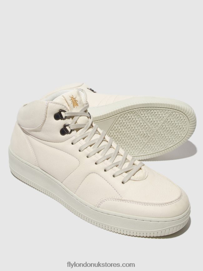 Lace-up Trainers BEAP543 Men Fly London 4V24RT834 OFFWHITE