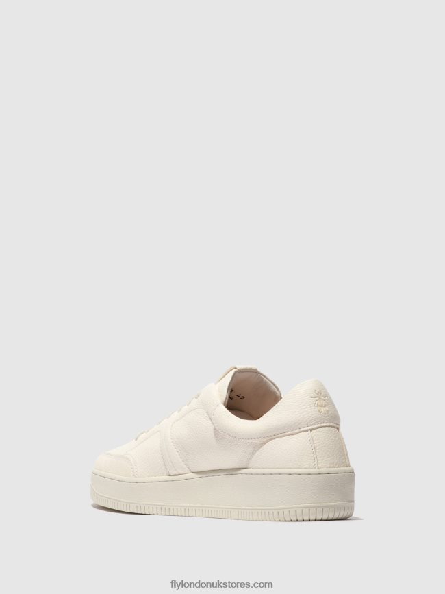 Lace-up Trainers BUDE516 Men Fly London 4V24RT836 OFFWHITE