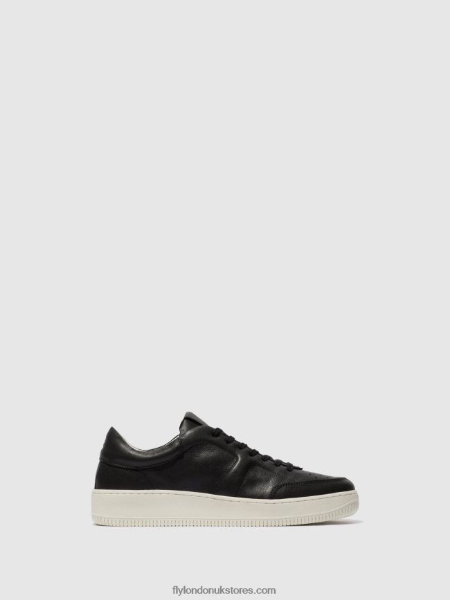 Lace-up Trainers BUDE516 Men Fly London 4V24RT840 BLACK