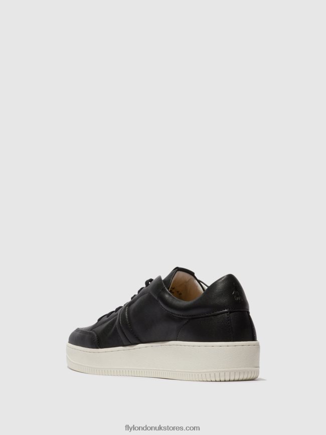 Lace-up Trainers BUDE516 Men Fly London 4V24RT840 BLACK