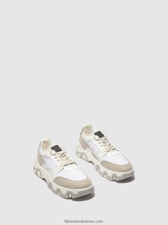 Lace-up Trainers FYNE748 Men Fly London 4V24RT842 MULTI OFFWHITE