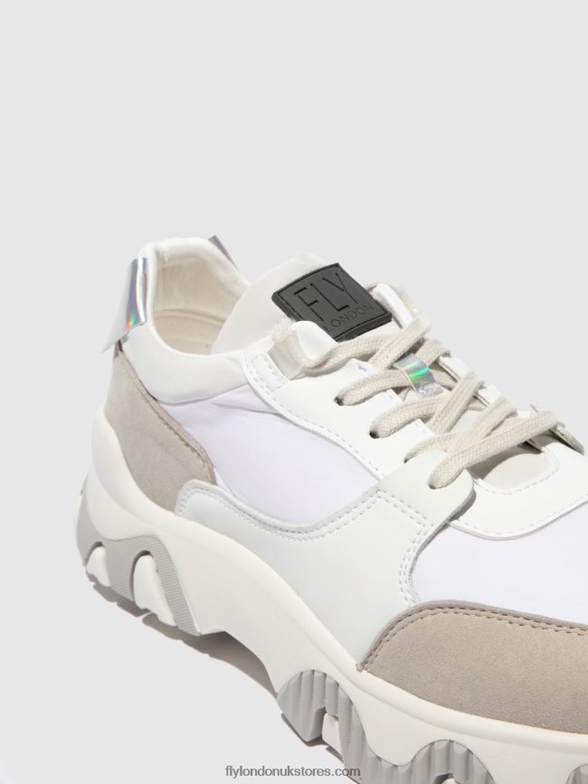 Lace-up Trainers FYNE748 Men Fly London 4V24RT842 MULTI OFFWHITE