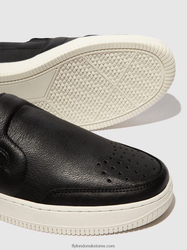 Slip-on Trainers BOWL515 Men Fly London 4V24RT837 BLACK
