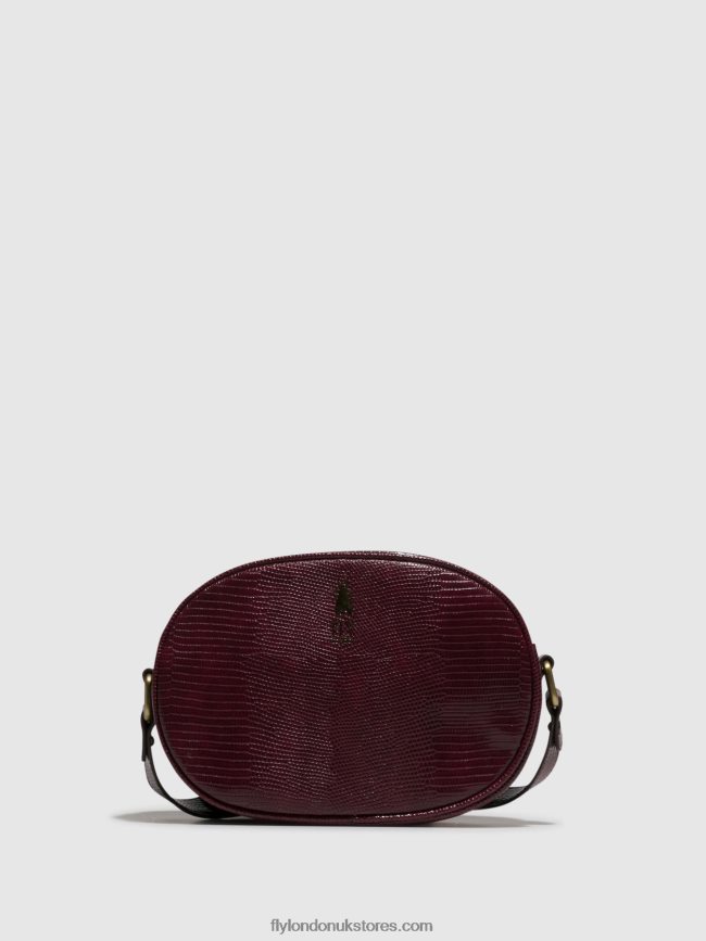 Crossbody Bags CAOS724 Women Fly London 4V24RT793 BORDEAUX