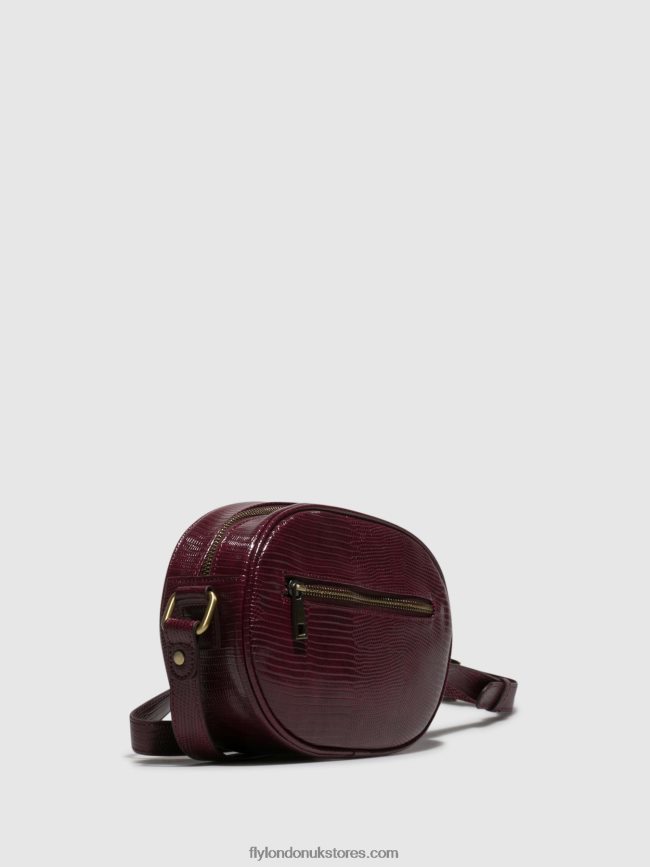Crossbody Bags CAOS724 Women Fly London 4V24RT793 BORDEAUX