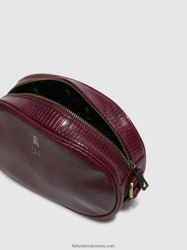 Crossbody Bags CAOS724 Women Fly London 4V24RT793 BORDEAUX