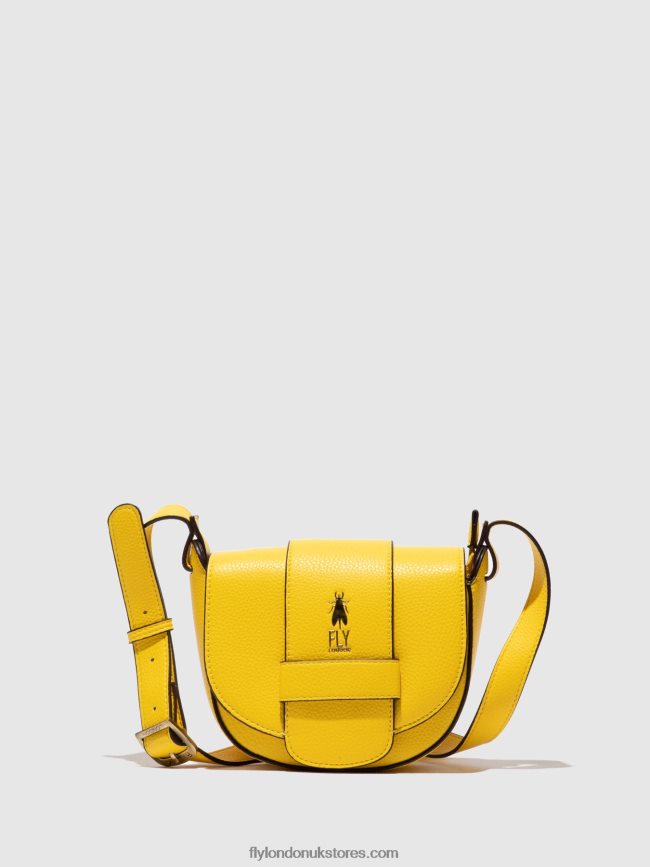 Crossbody Bags DITA730 Women Fly London 4V24RT776 YELLOW