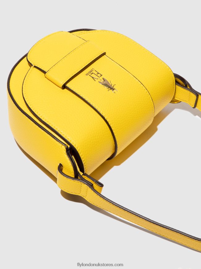 Crossbody Bags DITA730 Women Fly London 4V24RT776 YELLOW