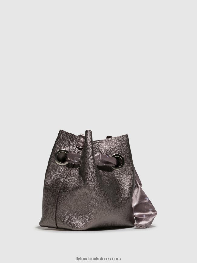 Handbag Bags CAIA727 Women Fly London 4V24RT795 DK SILVER