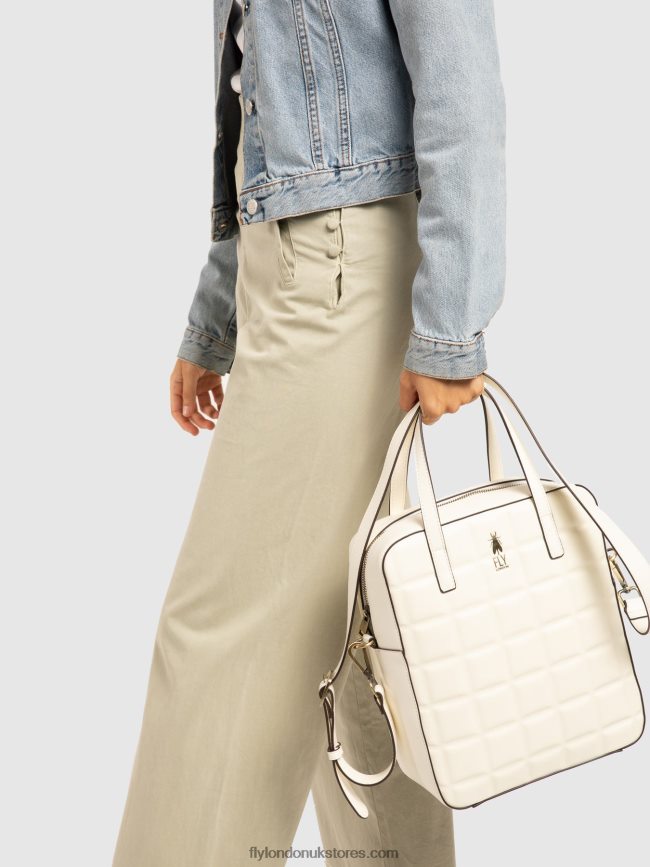 Handbag Bags DARA735 Women Fly London 4V24RT777 OFFWHITE