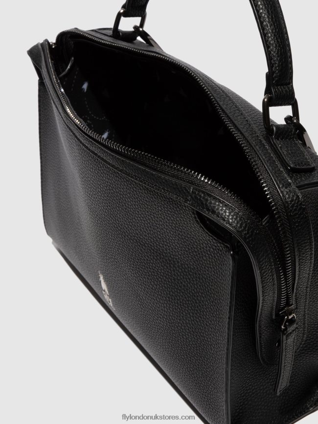 Handbag Bags DEMY734 Women Fly London 4V24RT781 BLACK