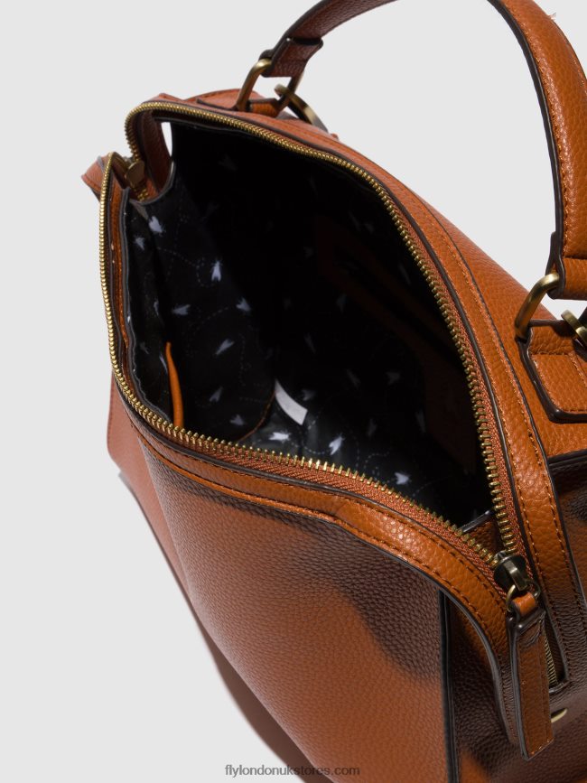 Handbag Bags DEMY734 Women Fly London 4V24RT782 CAMEL