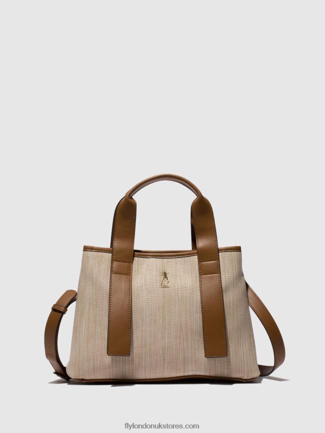 Handbag Bags DOCK733 Women Fly London 4V24RT783 SAND/CAMEL