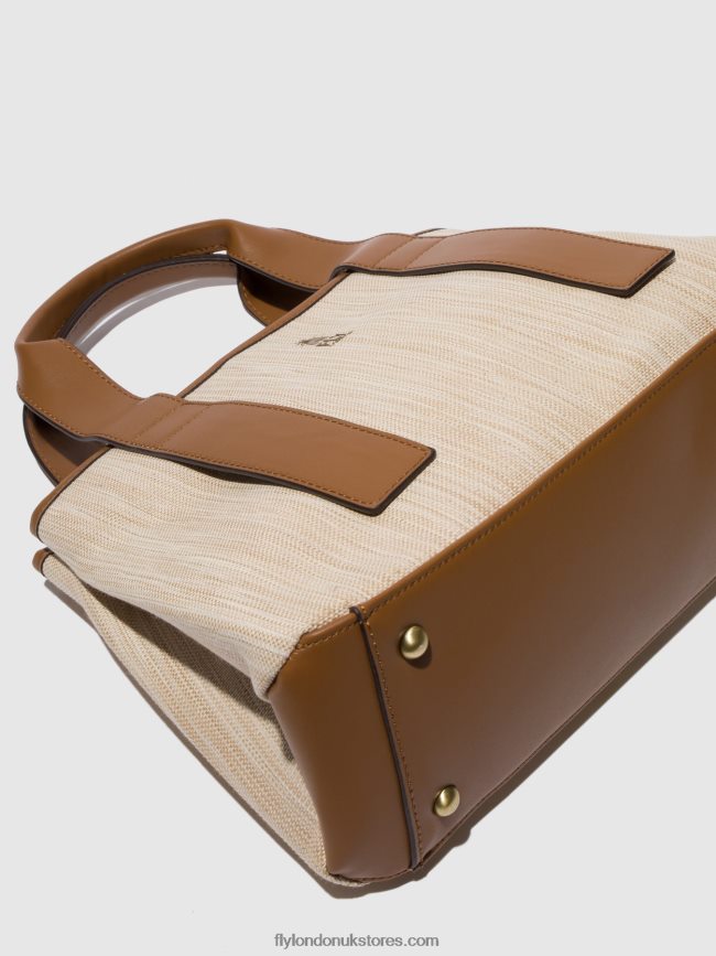 Handbag Bags DOCK733 Women Fly London 4V24RT783 SAND/CAMEL