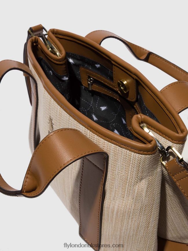 Handbag Bags DOCK733 Women Fly London 4V24RT783 SAND/CAMEL