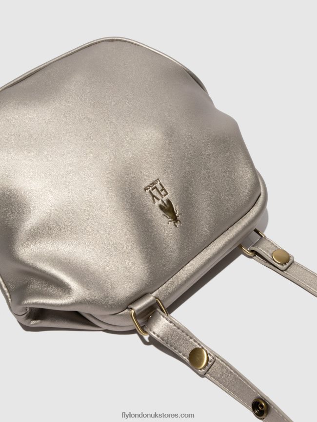 Shoulder Bags BICA712 Women Fly London 4V24RT784 SILVER