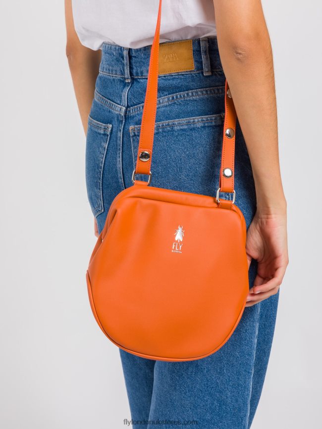 Shoulder Bags BICA712 Women Fly London 4V24RT796 DARWIN DK.ORANGE