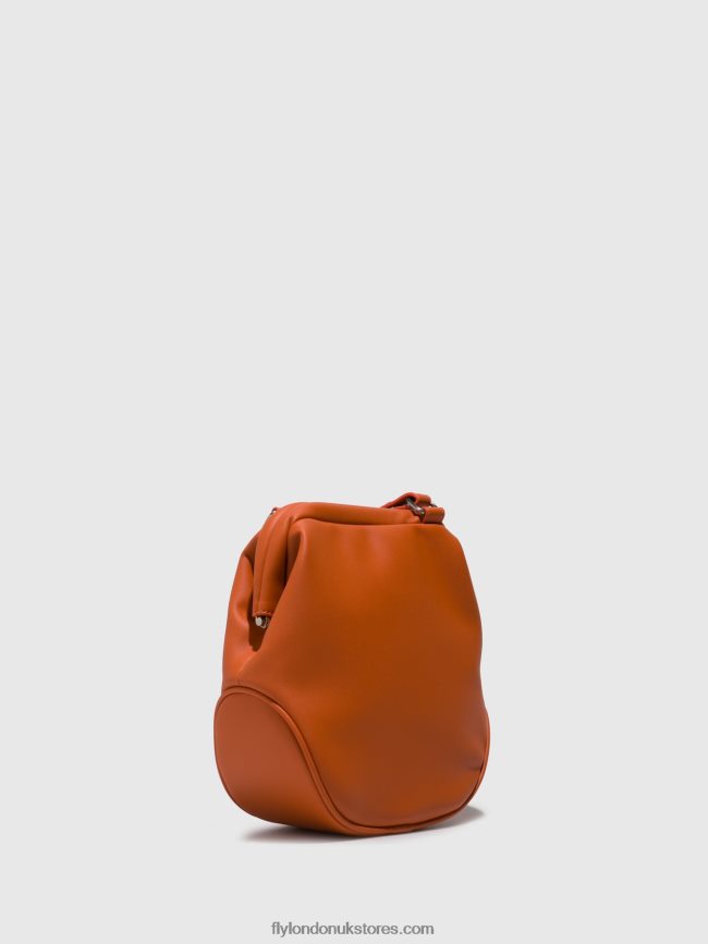 Shoulder Bags BICA712 Women Fly London 4V24RT796 DARWIN DK.ORANGE