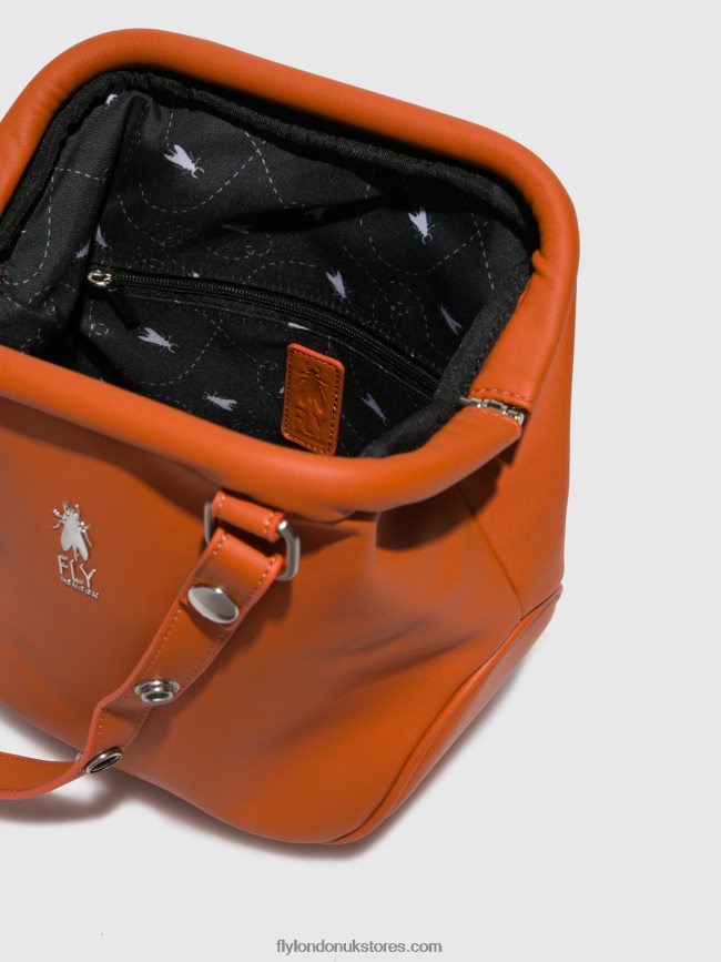 Shoulder Bags BICA712 Women Fly London 4V24RT796 DARWIN DK.ORANGE