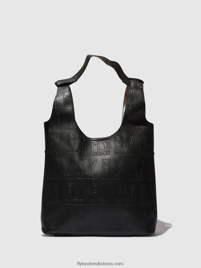 Shoulder Bags DEJA737 Women Fly London 4V24RT785 BLACK